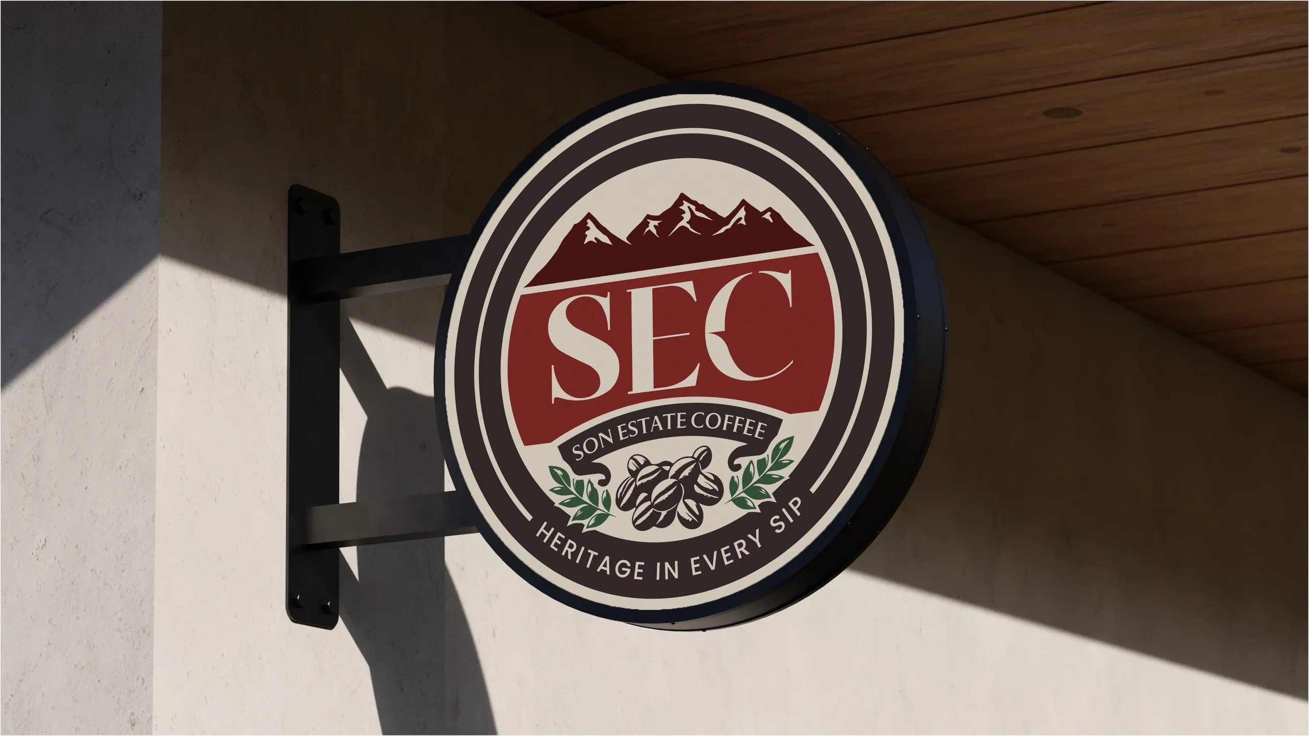 Son Estate Coffee brand identity